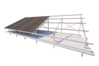 4 Horizontal Panels in Ground